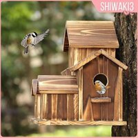 Aviary, Aviary, Rustic Multipurpose Cafe, Bluebird Finch Cardinals House.-Nhà