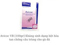 Avicoc VB [100gr] Kháng sinh dạng bột hòa tan chống cầu trùng cho gà đá