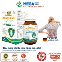 ☑️Viên uống BoneCare (Hộp 30 viên) - Canxi Milk nhập khẩu Đức, Giúp xương chắc khỏe, tăng chiều cao