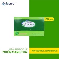 Avisure Folimom cho phụ nữ chuẩn bị mang thai, sảy thai nhiều lần