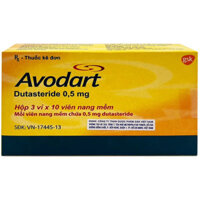 Avodart 0.5mg điều trị tăng sản lành tính tuyến tiền liệt