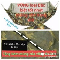 👨‍🚀👉Võng mùng Thái loại Đặc biệt _ 2,5m CON Ó siêu dày 3 lớp chóng muỗi