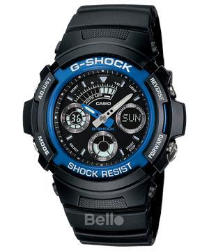Đồng hồ nam dây resin Casio Gshock AW-591 - màu 2A, 4A