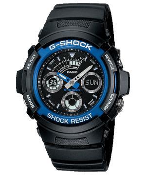 Đồng hồ nam dây resin Casio Gshock AW-591 - màu 2A, 4A