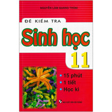 Đề kiểm tra sinh học 11