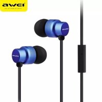Awei Es-970I Tai Nghe Có Dây Trong Tai Tai Nghe Siêu Trầm Có Micrô Tai Nghe Hifi Es970i