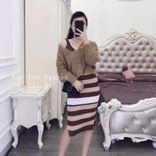 Đầm ngủ chiffon phối ren Ibasic DN004