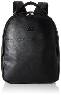 A|X Armani Exchange Men's Allover Classic Print Backpack, black, UNI