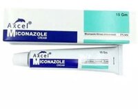 Axcel Miconazole Cream 15g (Miconazole nitrate 2%) điều trị nấm da, nấm âm đạo, lang ben, nấm đồng tiền