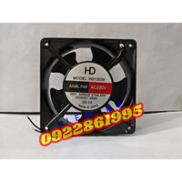 Axial Fan Hd12038 AC 220V 0.14a 23W Khung Nhôm Quạt Tản Nhiệt hàng mới