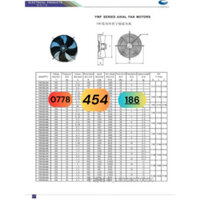 Axial Fan Ywf4e-300s Kho Lạnh Quạt tích điện Ngoài Quạt Hướng Trục Động Cơ