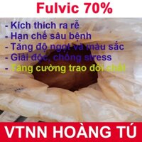Axit Fulvic 70% (Fulvic Acid) tan trong nước (gói 1kg)