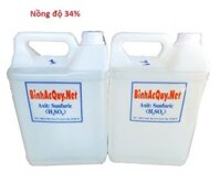 Axit Sunfuric Châm ắc quy Loãng 5L (34%)