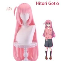 [Axk] 65cm Cosplay Gotoh Hitori Lonely Rock Hồng Dài Thẳng Tổng Hợp Tóc Giả Cô Gái Dễ Thương Anime Truyện Tranh ConHitori Tóc Giả Đảng MỚI