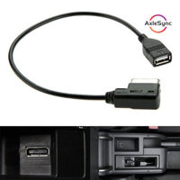 Axlesyn _ Giao diện âm nhạc ô tô cho AMI MMI AUX sang USB Ổ đĩa Flash cáp cho Au-di
