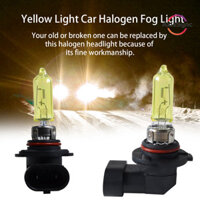 Axlesync _ 2 Chiếc HB3 / 9005 Đèn Pha Ô Tô Thay Thế Công Suất Cao 12V 60W Đèn Sương Mù Ô Tô Đèn Vàng Cho Xe