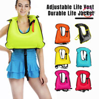 Axlesync _ Người Lớn Áo Bơi Bơm Hơi Nam Nữ Áo phao Có Thể Điều Chỉnh Ống thở Kayak Thuyền Trôi Phao An Toàn Áo Bơi Hỗ Trợ