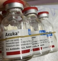 Axuka ( KHÁNG SINH GIỐNG UNASYN (AMPICILIN 1000MG +SULBACTAM 500MG)