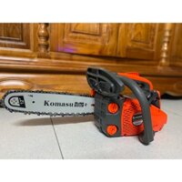 áy cưa xích chạy xăng 12ich, cưa cụt cầm tay công xuất 1kw 26cc lam dài 30cm - cưa cụt dùng xăng pha nhớt 2 thì