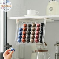 Ayellowgod Cà Phê Viên Nang Cà Phê Túi Trà Giá Để Đồ Ngăn Kéo Hộp Sắp Xếp Không Cần Đấm Hộp Bảo Quản Tiết Kiệm Không Gian VN