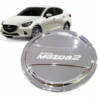AZ Auto- Ốp nắp bình xăng Mazda 2 - mạ Crom( hàng chất )