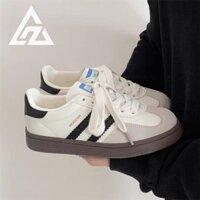 Az. Giày thể thao da lộn đế cao su thấp thời trang dành cho nữ - Đế buộc dây thoải mái & thoáng khí