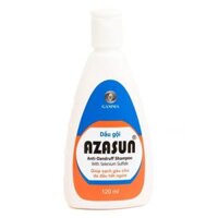 AZASUN 120 ml Dầu gội trị nấm và gàu
