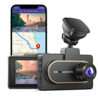 AZDOME M27 1080P Dash Cam Car DVR Rear Camera Built-in GPS WIFI G-Sensor 3inch IPS Screen Driving Recorder Parking Monit