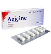 Azicine 250mg – Azithromycin được chỉ định dùng trong các trường hợp nhiễm khuẩn do các vi khuẩn nhạy cảm.