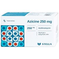 Azicine Azithromycin 250mg Gói Stella (H/6gói/1.5g)