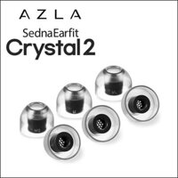 Azla Crystal2 Vỏ tai nghe cao su silicon lỏng LSR thế hệ thứ hai Chống trượt Mũ tai chống dị ứng có lưới lọc