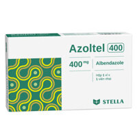 Azoltel 400, điều trị bệnh sán lá gan, nang sán chó, giun tóc