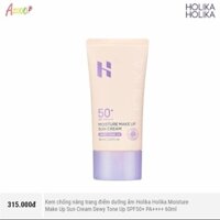 Azooo - Kem chống nắng cho da khô Holika Holika Moisture Make Up Sun Cream Dewy Tone Up (dành cho da khô)