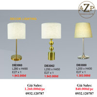 AZP - ĐÈN ĐỨNG  ĐÈN TRANG TRÍ  ĐÈN PHÒNG KHÁCH AZP-DB3060  DB3062  DB3080 phong cách đương đại, hàng nhập khẩu AZP - DB3062