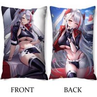 Azur Lane Prinz Eugen Hai Mặt In Gối Quà Tặng Chất Lượng Anime Trang Trí Gối Hoạt Hình Đệm Gối Mềm Không Có Lõi Gối