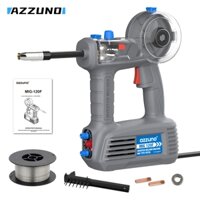 Azzuno Máy hàn biến Mig tần cầm tay Máy hàn điểm 120A /IGBT Máy hàn cầm tay dụng cụ hàn