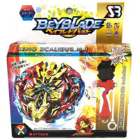 B-48 Beyblade Burst B48 Xeno Xcalibur Excalibur Starter Pack Với Launcher Cho Trẻ Em Quay Top Đồ Chơi