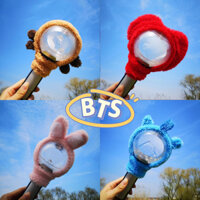 B B B BTS Concert S Hỗ trợ Giá đỡ đèn Thanh niên Liên đoàn Đèn tay Ami Stick Vỏ bảo vệ sang trọng cần đèn