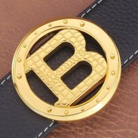 B Chữ Thắt Lưng Nam Da Thật Chính Hãng Phiên Bản Rộng Thắt Lưng Nam Hợp Thời Trang Da Bò Thường Ngày Trung Niên Phù Hợp Với Thắt Lưng 3.8CM