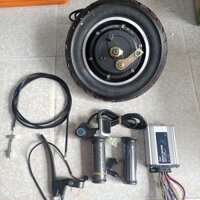 B-Combo chế xe scooter 10 inch 36v 350w có săm lốp (KHÔNG BÁNH THƯỜNG), động cơ 3 pha không chổi than