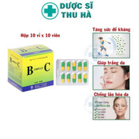 B Complex C bổ sung vitamin nhóm B và vitamin C (10 vỉ x 10 viên)
