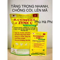 B complex Zyme C cung cấp vitamin B + men tiêu hoá sống cho gia súc, gia cầm (sumi japan goi 1kg hoặc 10 gói 100g)