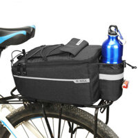 B-SOUL Bicycle Rear Seat Bag Waterproof Pannier Trunk Bags Back Rack Rear Seat Bag Multifunctional Cycling Luggage Shoul