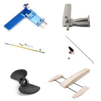 B061 B068 DIY RC Boat Spare Parts Rudder Soft Drive Shaft Propeller Models Accessories Bag