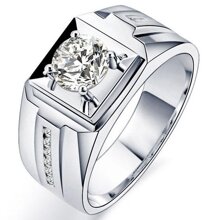 Nhẫn bạc nam Hiểu Minh NA001S