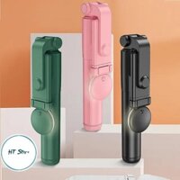 B11. Gậy chụp ảnh 3 chân kéo dài 170cm có 2 bóng đèn led trợ sáng, bluetooth điều khiển từ xa