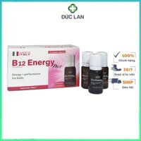 B12 ENERGY MAX - HỖ TRỢ CUNG CẤP NĂNG LƯỢNG VÀ NÂNG CAO SỨC KHỎE