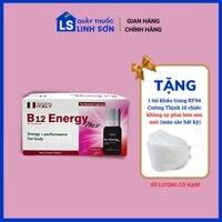 B12 ENERGY Max (ITALY) Hỗ trợ tăng cường sức khỏe hộp 10 chai