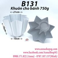 B131 KHUÔN PANDORO NHÔM 750G