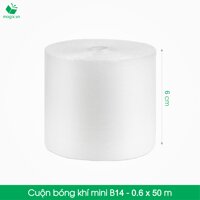 B14 - Khổ 60 cm x 50 m - Cuộn Bong Bóng Khí - Màng xốp hơi